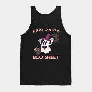 Breast Cancer is Boo Sheet Tank Top